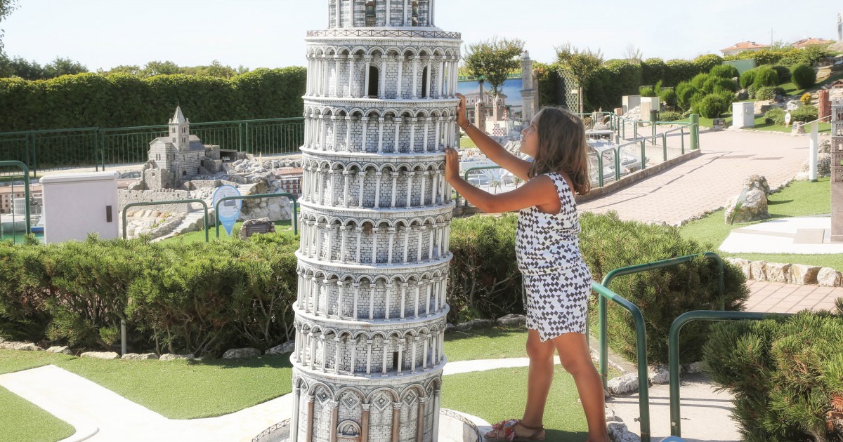 Torre di Pisa Italia in Miniatura