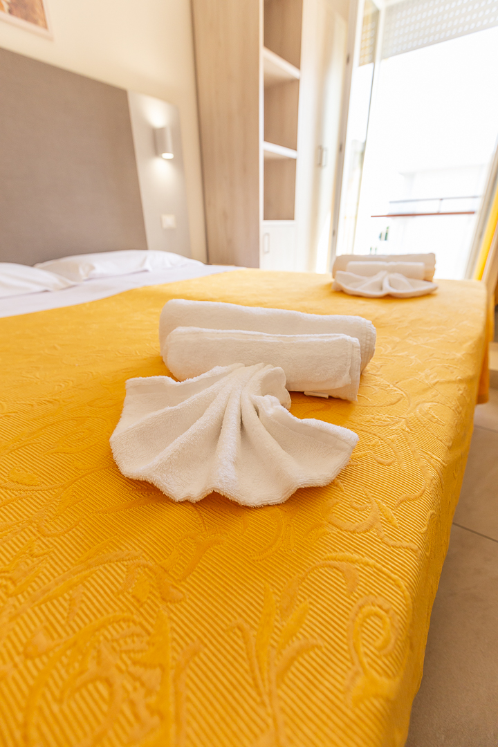 Clean rooms hotel Marebello Rimini
